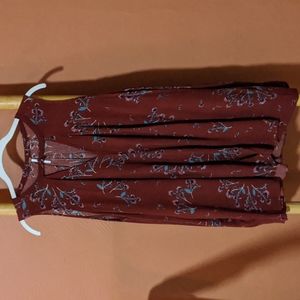 Free People floral sleeveless top